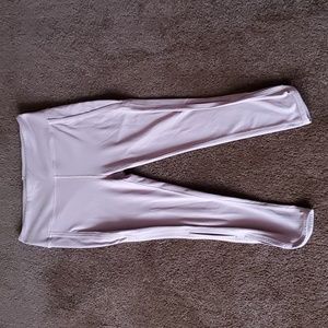 Free People Movement Leggings m/LG Mauve mid-calf very soft